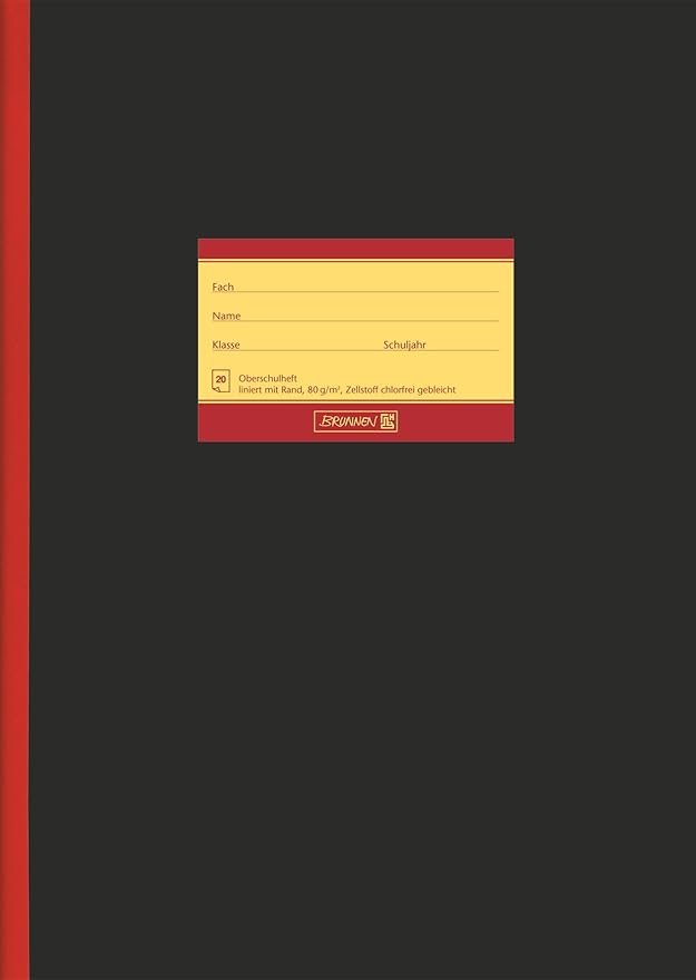 Brunnen 1044625 School Notebook - B001QPQ0UM 4 51RKT3ImQmL. AC SY879