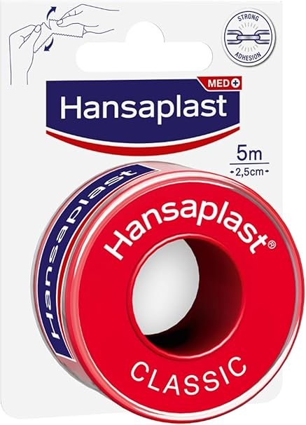 Hansaplast Classic Fixing Plaster 5 m x 2.5 cm – B000MQG4H0
