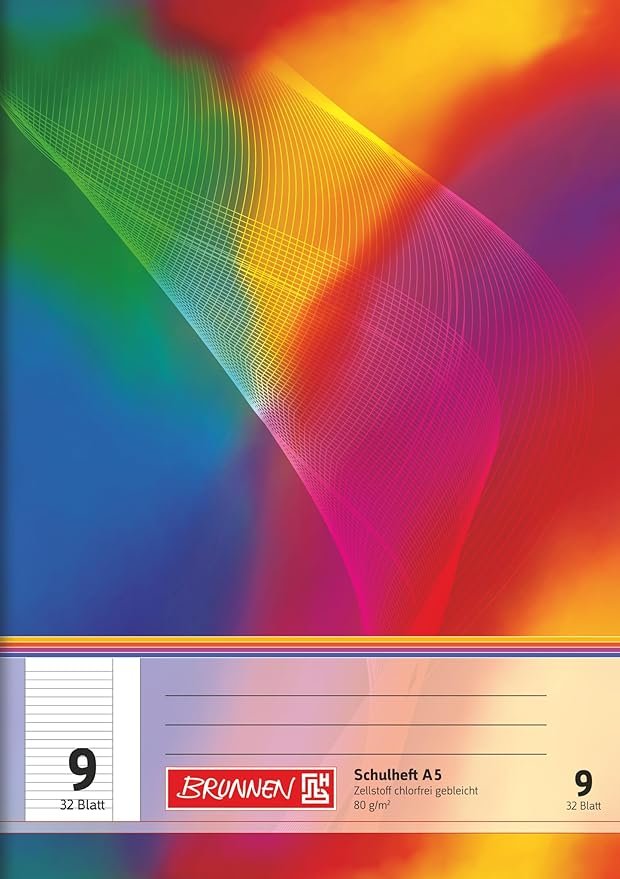 Brunnen 104530902 Lined School Exercise Book – B004WC26C2